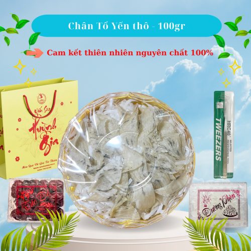 Chân Tổ yến thô 100gr