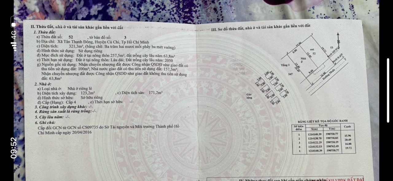 Bán dãy nhà trọ 1 sẹc ngắn Tỉnh lộ 15, dt 321m, full thổ cư, xã Phú Hòa Đông