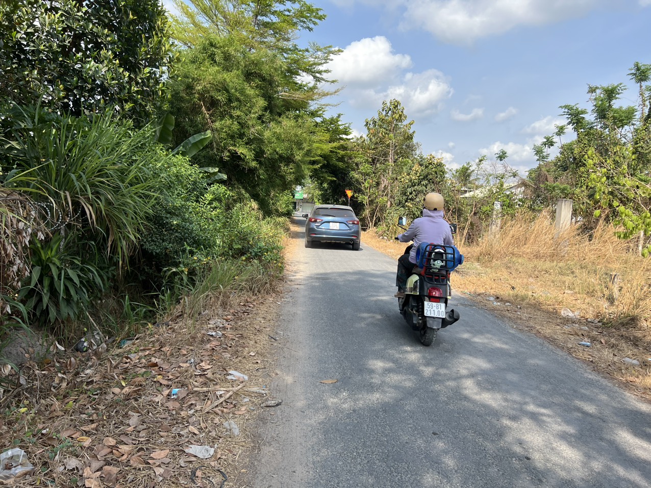 Bán lô đất MT đường nhựa Đặng Thị Giọt, dt 1.099m, full thổ cư, xã Củ Chi