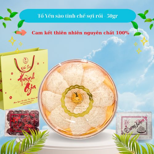 Tổ Yến sào Tinh chế Sợi Rối – 50gr