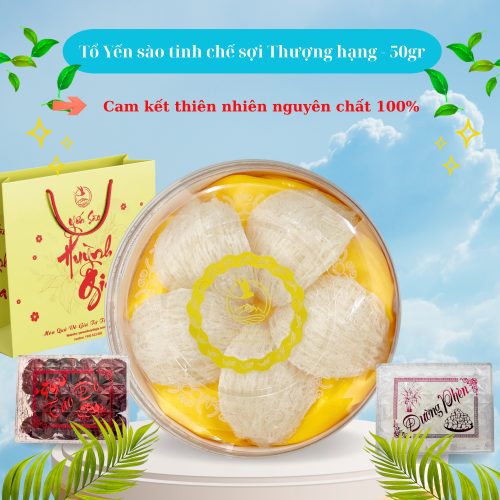 Tổ Yến sào Tinh chế Sợi Thượng Hạng – 50gr