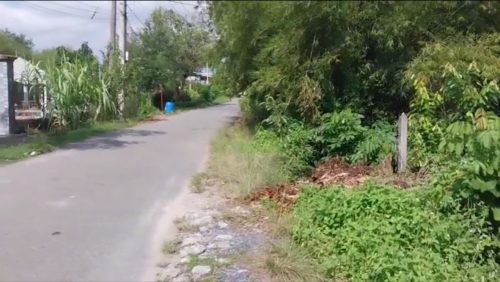 Bán đất Củ Chi, lô đất MT đường nhựa 575, dt 187,4m2, 150m thổ cư, xã Nhuận Đức..