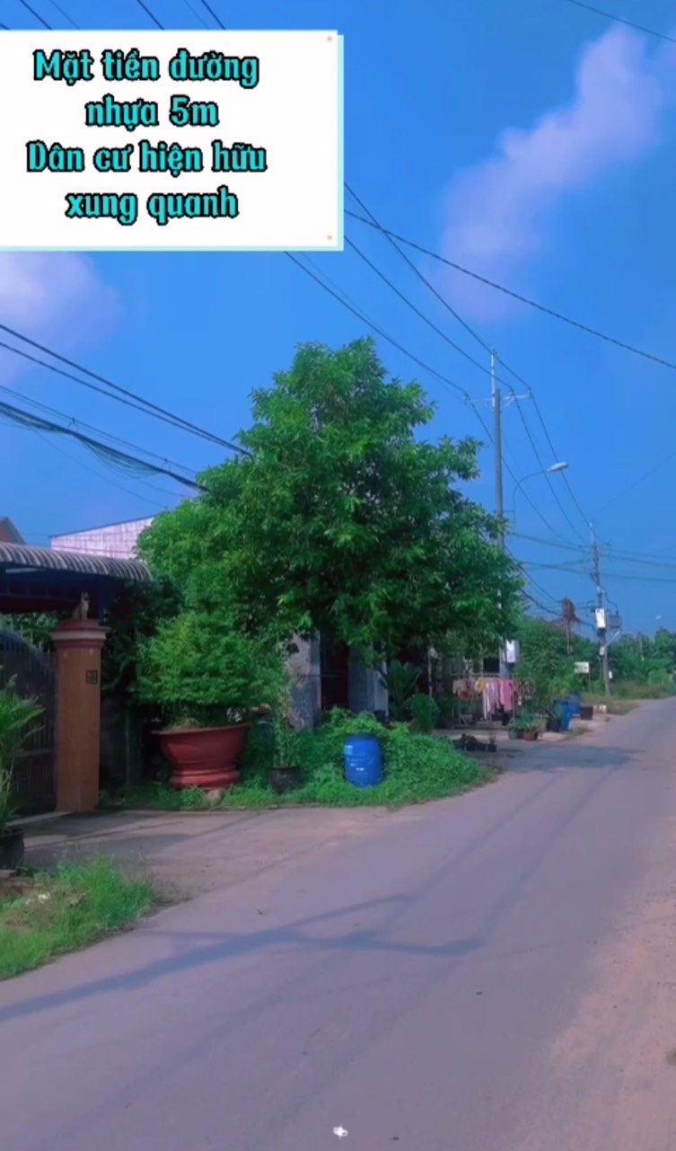 Bán lô đất MT đường nhựa Nguyễn Thị Rõ, dt 1408m2, xã Tân An Hội.