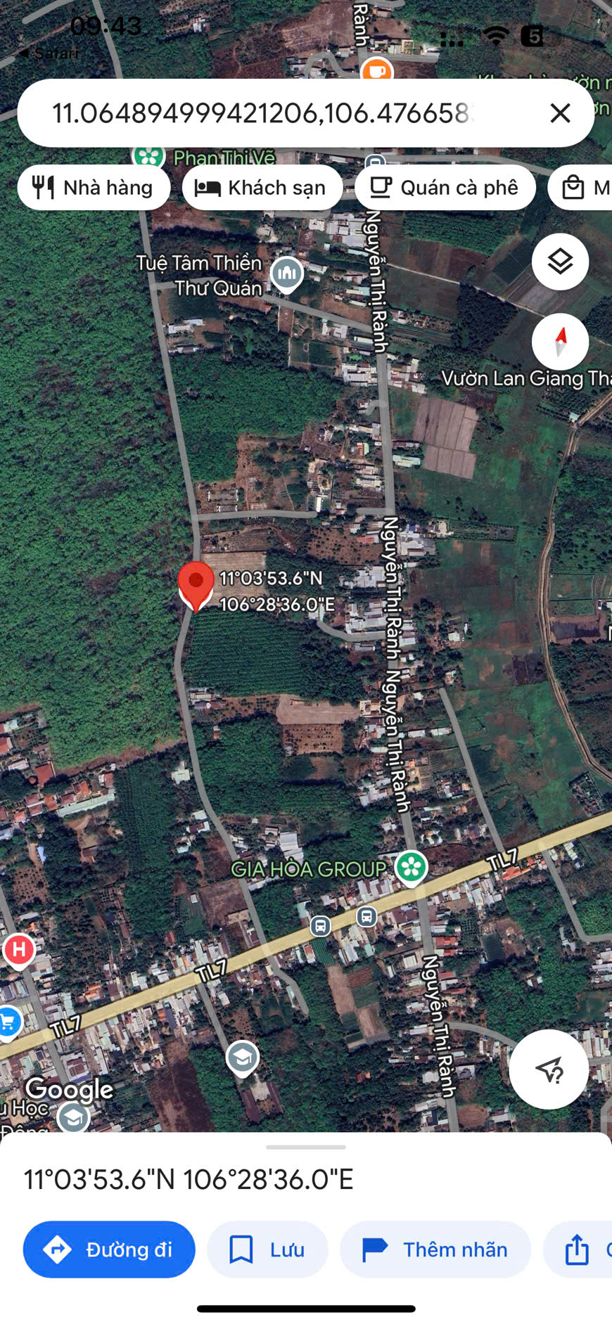 Giảm giá, bán lô đất mt đường nhựa Phan Thị Vẽ, dt 7.835m, QH khu dân cư, xã An Nhơn Tây.