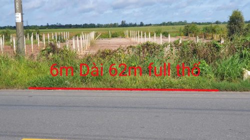 Bán lô đất MT đường Tỉnh Lộ 7, dt 356m2, full thổ cư, xã Thái Mỹ.