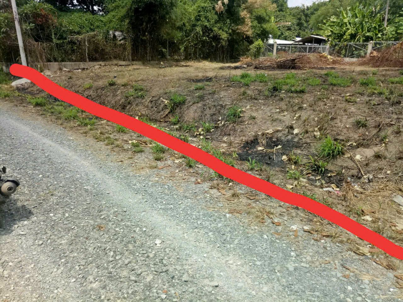 Bán lô đất 1 sẹc đường Bến Đình, dt 475m2, quy hoạch khu dân cư, xã An Nhơn Tây