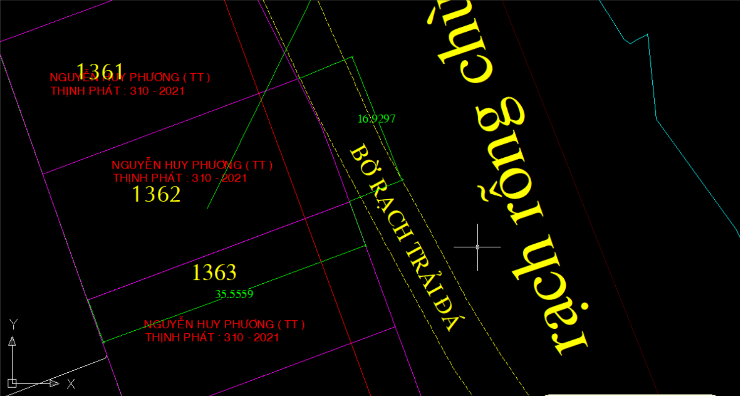 Bán lô đất đường Rạch Rỗng Chùa, dt 599m2 (QH đất vườn), xã Phú Hòa Đông.