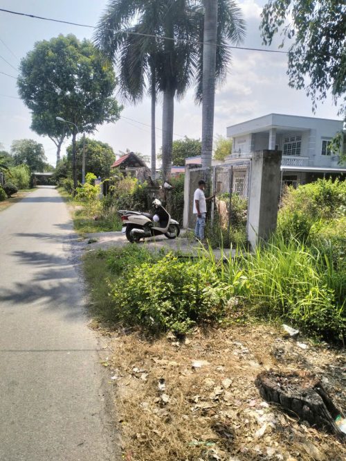 Bán lô đất MT đường Lê Thị Ngà, diện tích 218m, full thổ, xã Củ Chi.