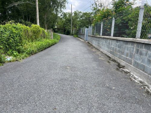 Bán lô đất MT đường nhựa, diện tích 216m, full thổ, xã Phú Hòa Đông.