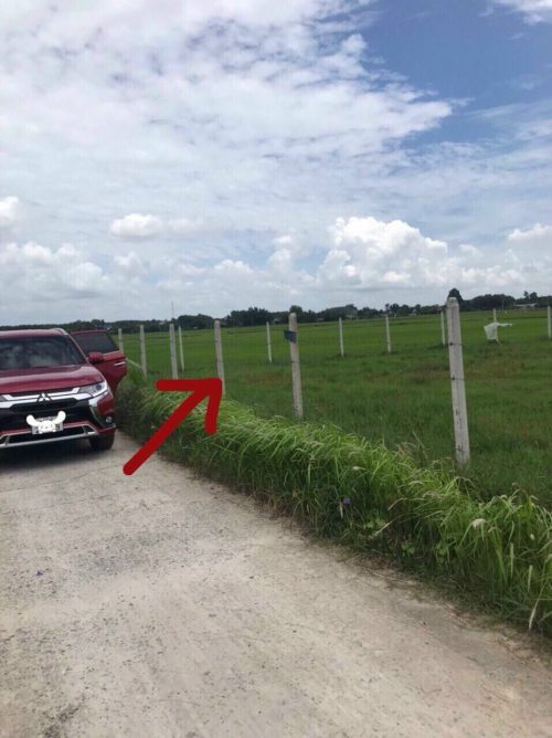 Ngộp hạ giá! Bán lô đất MT đường Bê tông 719, dt 756m2, đất vườn, xã Thái Mỹ.