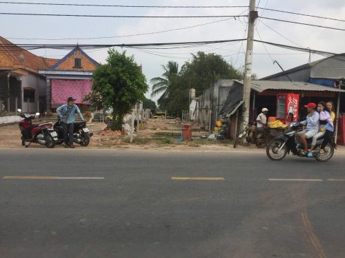 Bán lô đất mặt tiền đường Trung Lập, diện tích 160m2, full thổ cư, xã Thái Mỹ (mới).