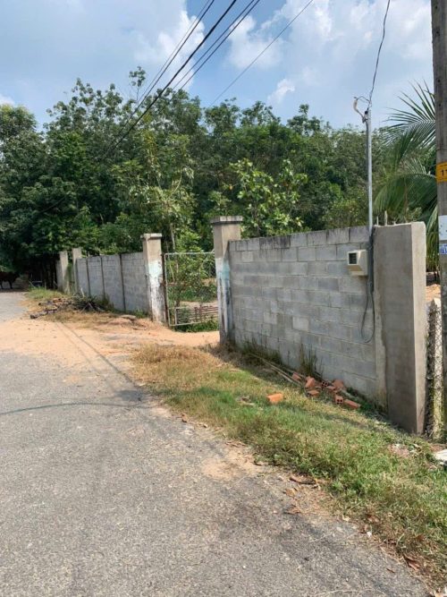 Đất Củ Chi! Bán gấp lô đất MT đường Hà Thị Kiểm, dt 1.711m, có 500m thổ, xã Phú Mỹ Hưng