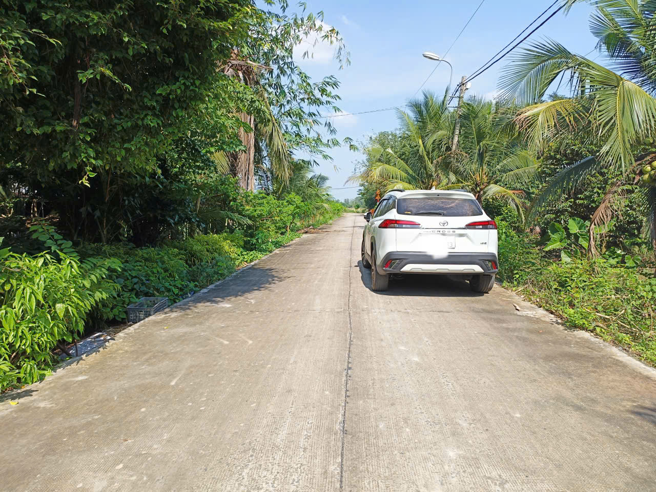 Bán lô đất mặt tiền đường Nguyễn Thị He, diện tích 281m2, 36m2 thổ cư, xã Thái Mỹ (mới).