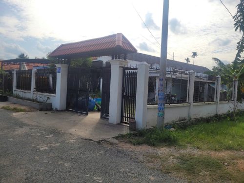 Đất Củ Chi, Bán lô đất đường nhựa Nguyễn Thị Nghiêm, dt 411m, có 102m thổ, xã Bình Mỹ.