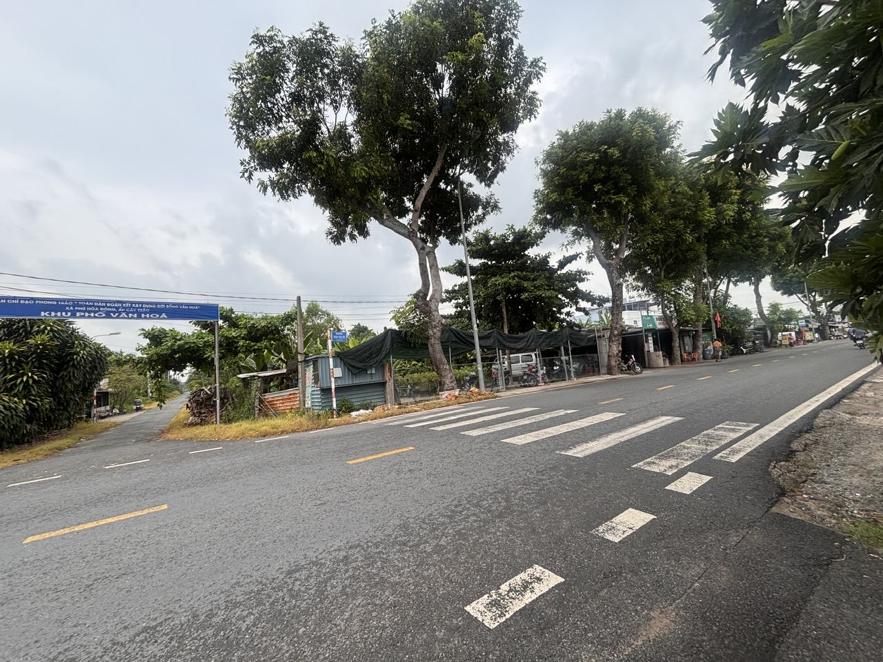 Bán đất Củ Chi, mt đường nhựa 436, 1 sẹc ngắn Cây Bài, tổng 640m2, có 200m thổ cư, Xã Phú Hòa Đông.