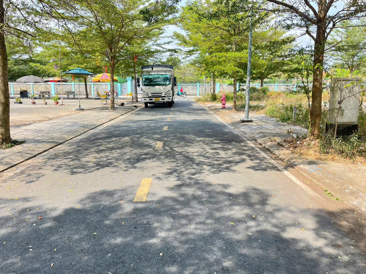 Đất Củ Chi! bán lô đất mt đường nhựa, 1 sẹc ngắn Trần Văn Chẩm, dt 80,5m, 100% thổ cư, xã Tân Thông Hội