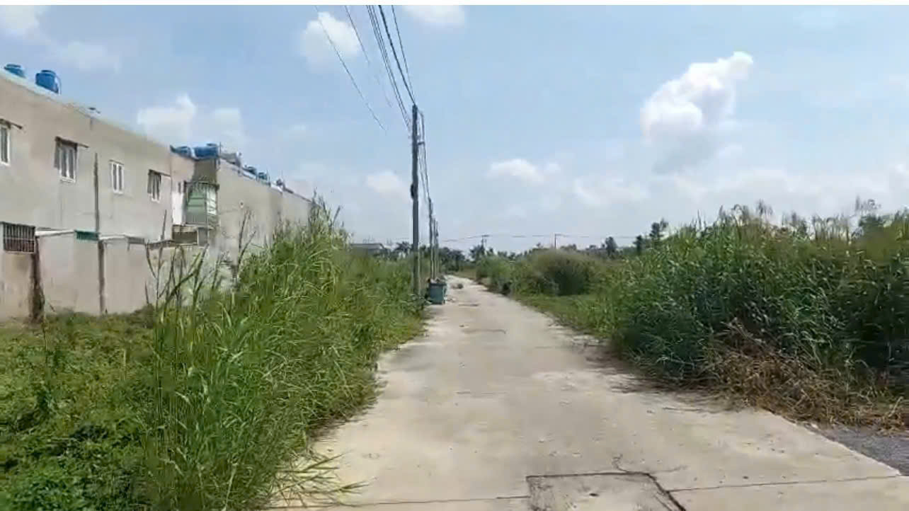 Bán đất Củ Chi! bán lô đất mt đường bê tông xe otô, dt 103m, 100% thổ cư, xã Bình Mỹ