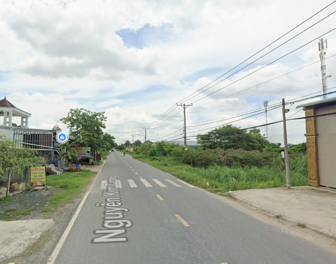 Bán lô đất mt đường Nguyễn Kim Cương, diện tích 627m2 full thổ, xã Phú Hòa Đông.