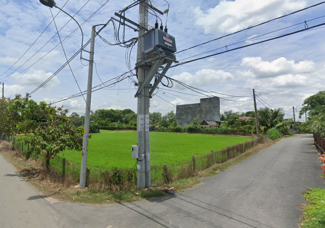 Bán lô đất mặt tiền đường Trung Hưng, diện tích 1.168m2, có 137m2 thổ cư, xã Thái Mỹ (mới).