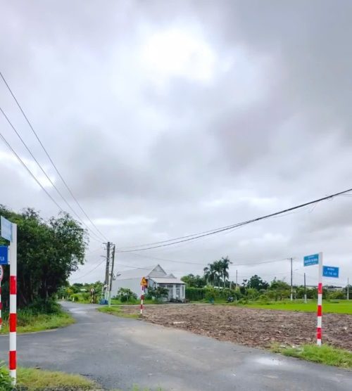 Đất Củ Chi! bán lô đất mặt tiền đường Nguyễn Thị Nhia, dt 110m2, Full thổ, xã Phước Hiệp (Tân An Hội mới)