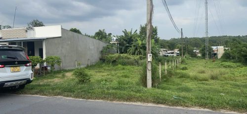 Bán đất mt đường Bến Đình 2 xe container tránh nhau, 737m2, full thổ cư, xã An Nhơn Tây.