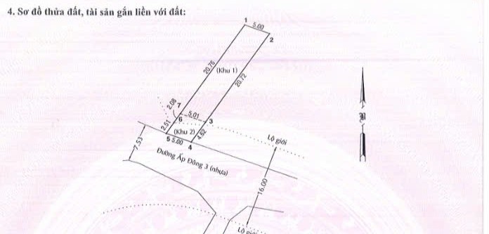 Đất Hóc Môn! Bán 03 lô F0 mt đường Ấp Đông 3, dt 121m2, thổ cư, xã Thới Tam Thôn