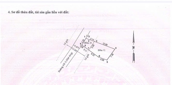 Đất Hóc Môn! Bán 03 lô F0 mt đường Ấp Đông 3, dt 121m2, thổ cư, xã Thới Tam Thôn
