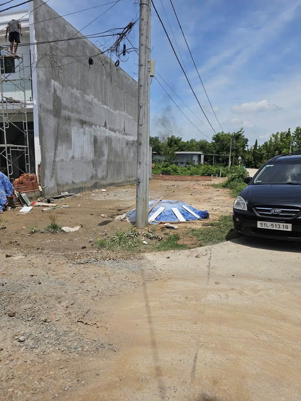 Bán lô đất 2 mặt tiền 1 sẹc Nguyễn Văn Khạ, diện tích 112m2, full thổ, xã Tân An Hội.