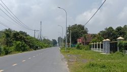 Bán đất Củ Chi, lô đất mặt tiền đường Phạm Văn Cội, 216m2 (192m2 thổ cư), xã Nhuận Đưc(mới).